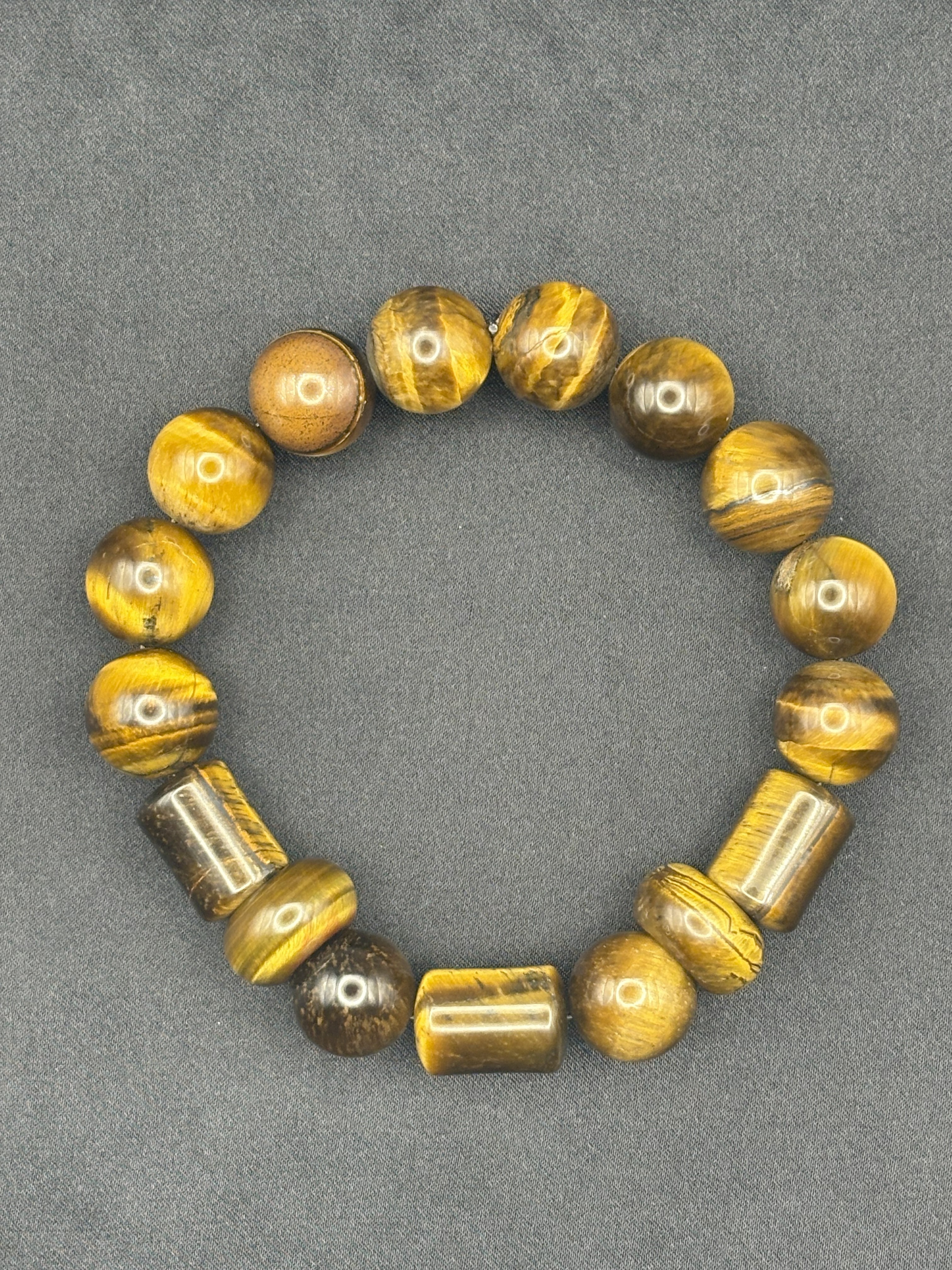 Hematite Tiger Eye Power Bracelet